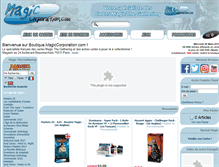 Tablet Screenshot of boutique.magiccorporation.com